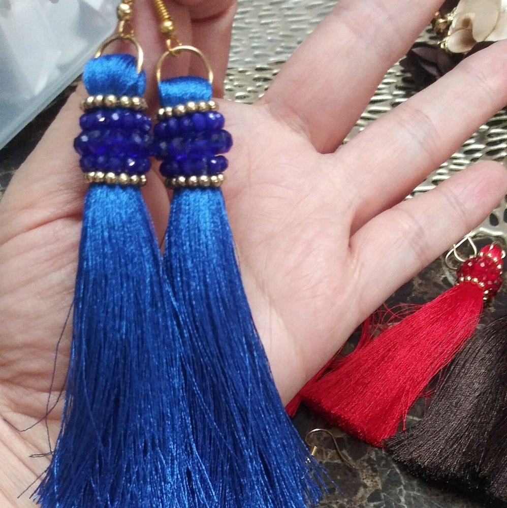 Aretes Artesanales tassel
